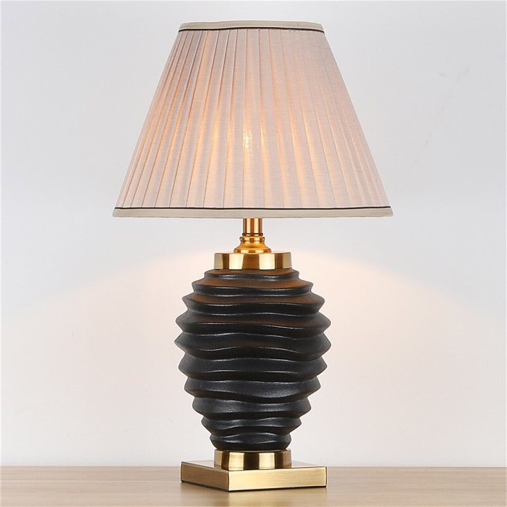 Homio Decor Lighting Black / UK plug Contemporary Table Lamp