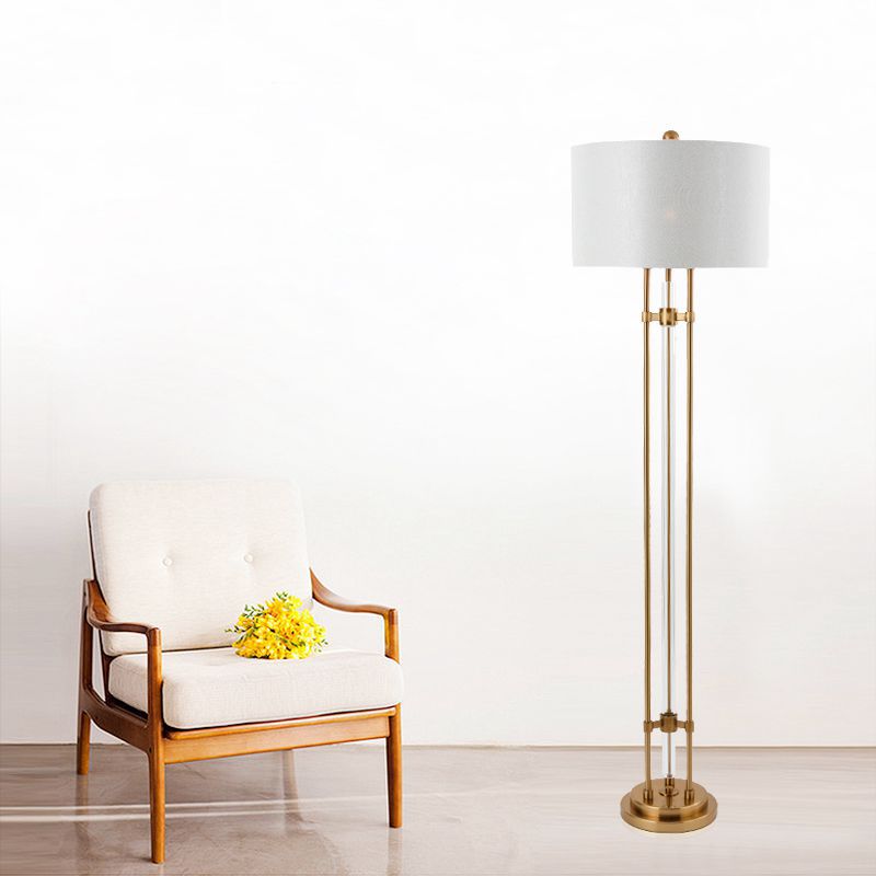 Homio Decor Lighting Luxury Golden Glass Floor Lamp